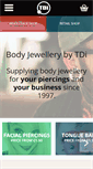 Mobile Screenshot of bodyjewellery.co.uk